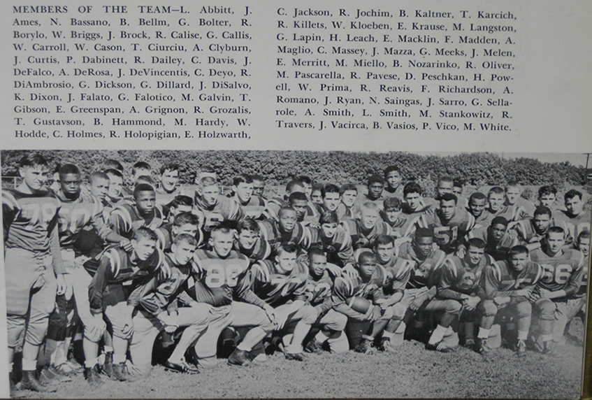 foottball team photo 1962